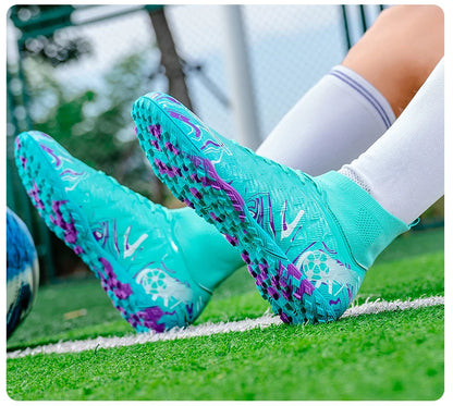 New Men Professional Soccer Shoes Non-slip Football Boots Unisex Breathable Futsal Sports New Cleats Drop Shipping Ultralight