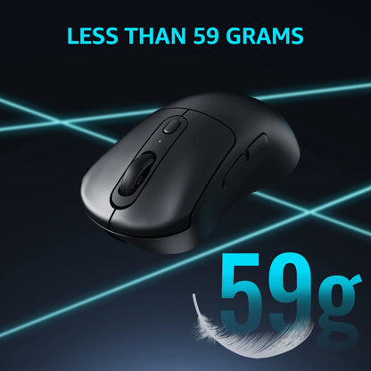 Rapoo VT3Pro GEN-1 Wireless Gaming Mouse 26,000 DPI, 8KHz Polling Rate, 59g Lightweight, 9 Programmable Buttons, PAW3398 Optical Sensor