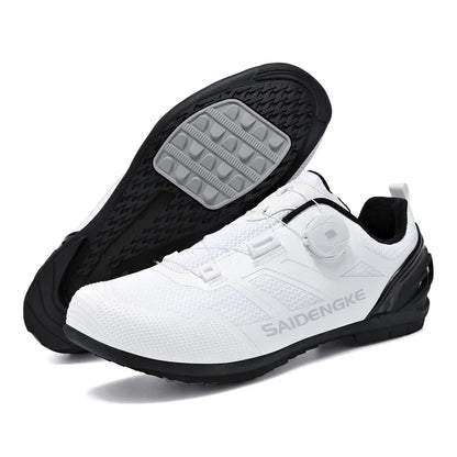 Zapatillas de ciclismo unisex nuevas, profesionales, ligeras, de lujo, originales, de carretera, de goma, para MTB, de competición, de moda, para bicicleta urbana y deportes callejeros