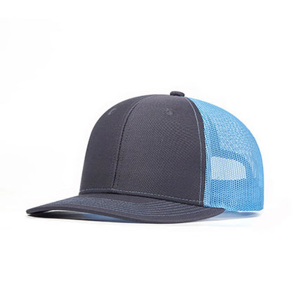 Cappellino da baseball classico in rete traspirante per donne, cappellino casual da camionista traspirante, cappellino unisex regolabile con chiusura a scatto, cappellino sportivo e dinamico da papà