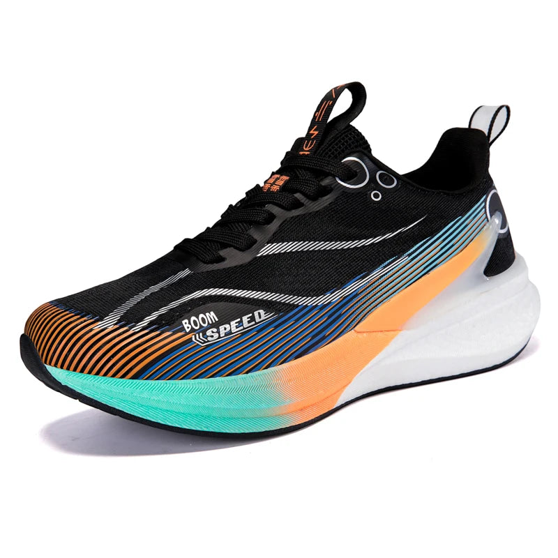 2025 Men's And Women's Professional Carbon Board Marathon Running Shoes Shock Absorption Ultra-light Stable Support Sports Shoes