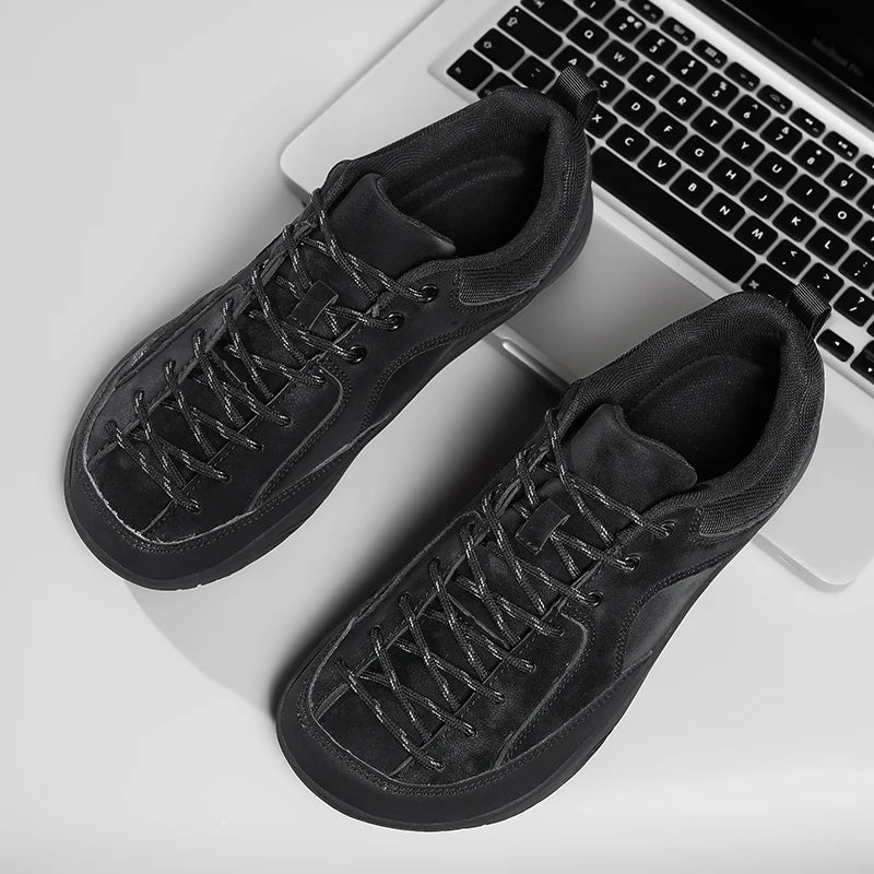 2026 New Men's Wide Width Shoes Minimalist Barefoot Sneakers Hiking Zero Drop Running Shoes Outdoor Wide Toe Non-Slip Sneakers