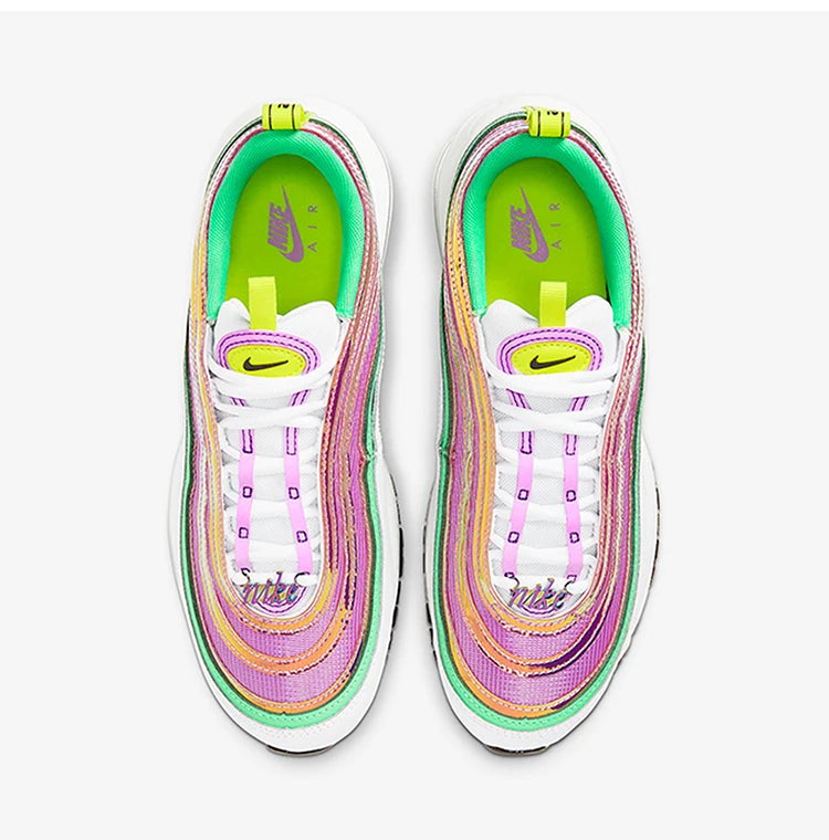 Chaussures de course Nike Genuine Season MAX97 Candy Shine pour femme avec amorti Air Cushion CW5591-100