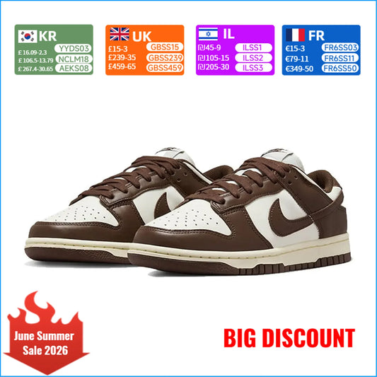 Nike Dunk Low Unisex Retro Classic Multi-Functional Slip-Resistant Shoes DD1503-124