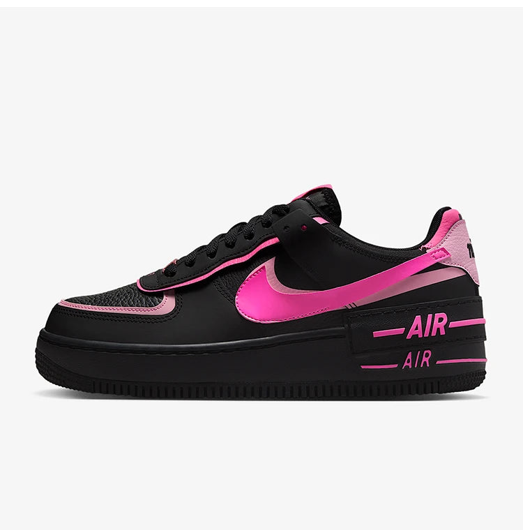 Chaussures Nike Air Force 1 authentiques pour femme, tendance, légères et à semelle épaisse CI0919-006