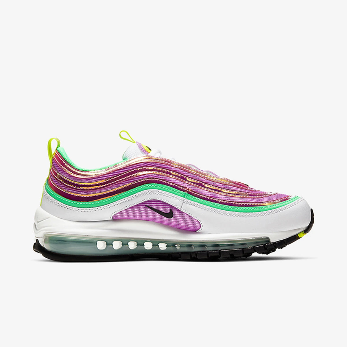 Chaussures de course Nike Genuine Season MAX97 Candy Shine pour femme avec amorti Air Cushion CW5591-100