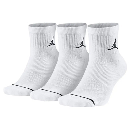 Nike 3-pak sportsokker til mænd og kvinder med tyk frotté og sål i frotté: Skridsikre, komfortable og åndbare SK0118-010