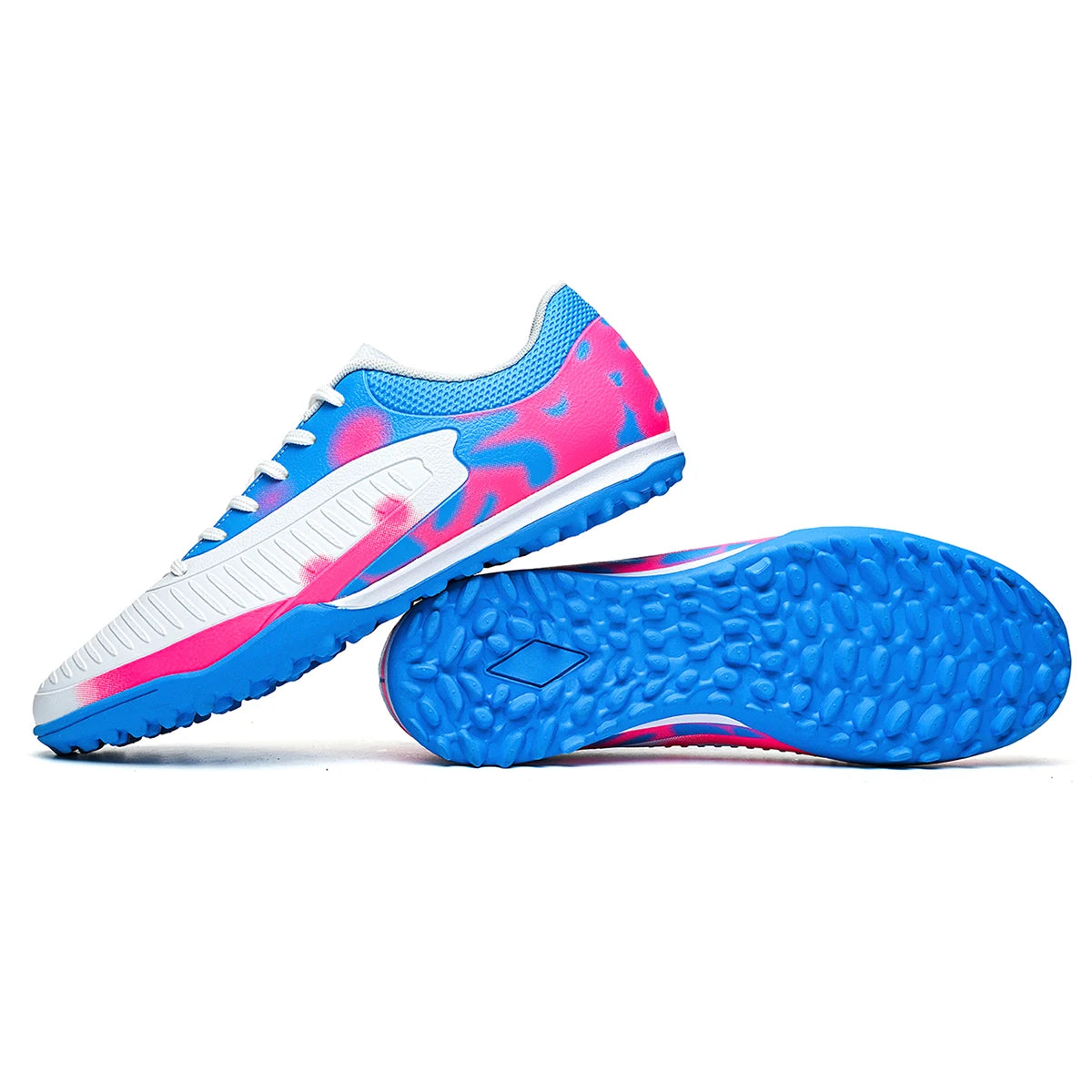 Professional men's soccer shoes TF broken nails provide super grip and anti slip, suitable for all seasons