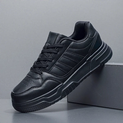 Plus Big Size 50 51 52: zapatillas de cuero para hombre, zapatillas deportivas informales, zapatillas planas de skate para dropshipping