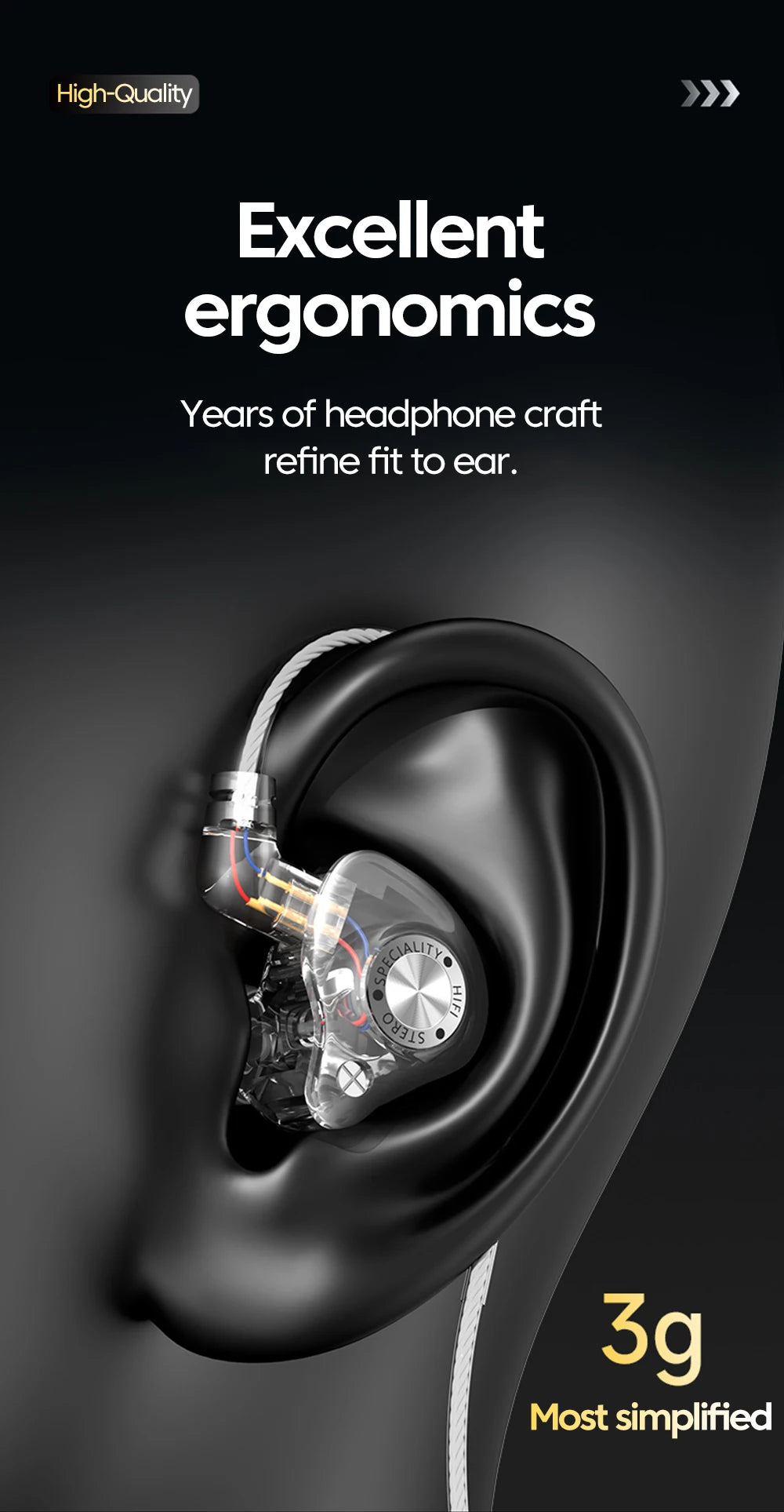 Original 15D Super Bass In-Ear Headphones with Mic – Type-C & 3.5mm AUX Wired Gaming Earphones, Noise Cancelling HiFi Deep Bass Headset for iPhone & Android