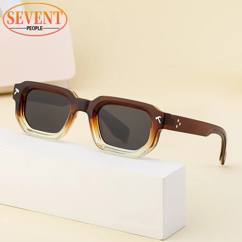 Polarized Square Sunglasses Men 2026 Luxury Brand Designer New Fashion Rectangle Sun Glasses For Women Driving Shades Eyewear