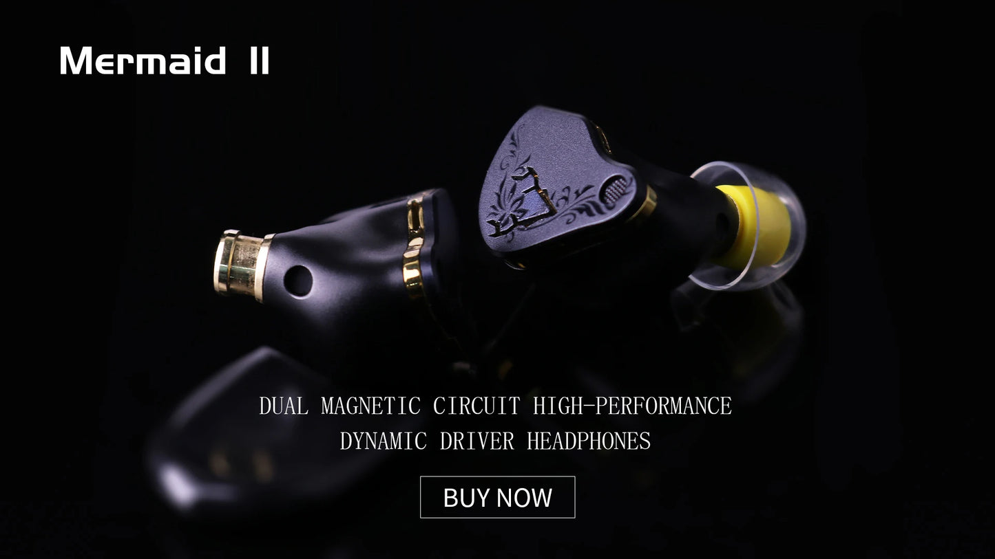 CVJ X R2E3 Medusa Dynamic Driver In-Ear Earphones, HiFi Wired Earphones with Dual Layer Acoustic Design, Venting System, Audiophile Sound Performance