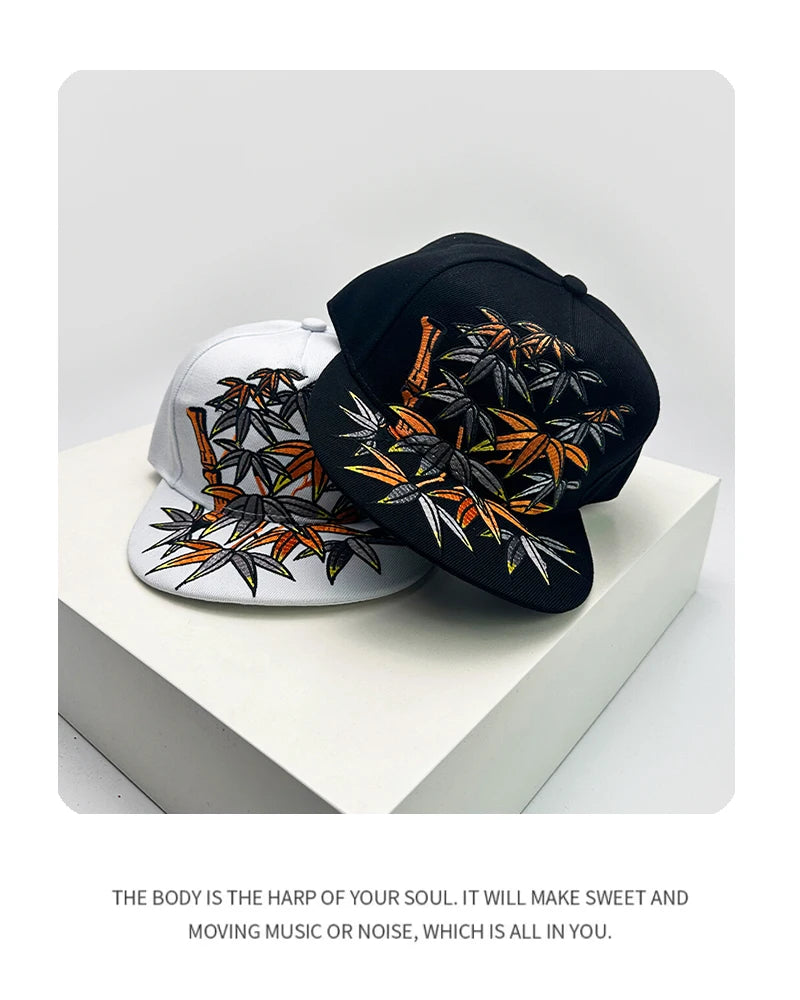 China Chic Pattern Embroidery Baseball Hats Breathable New Unisex Ethnic Style Peaked Caps Versatile Sunshade Hip Hop Fashion