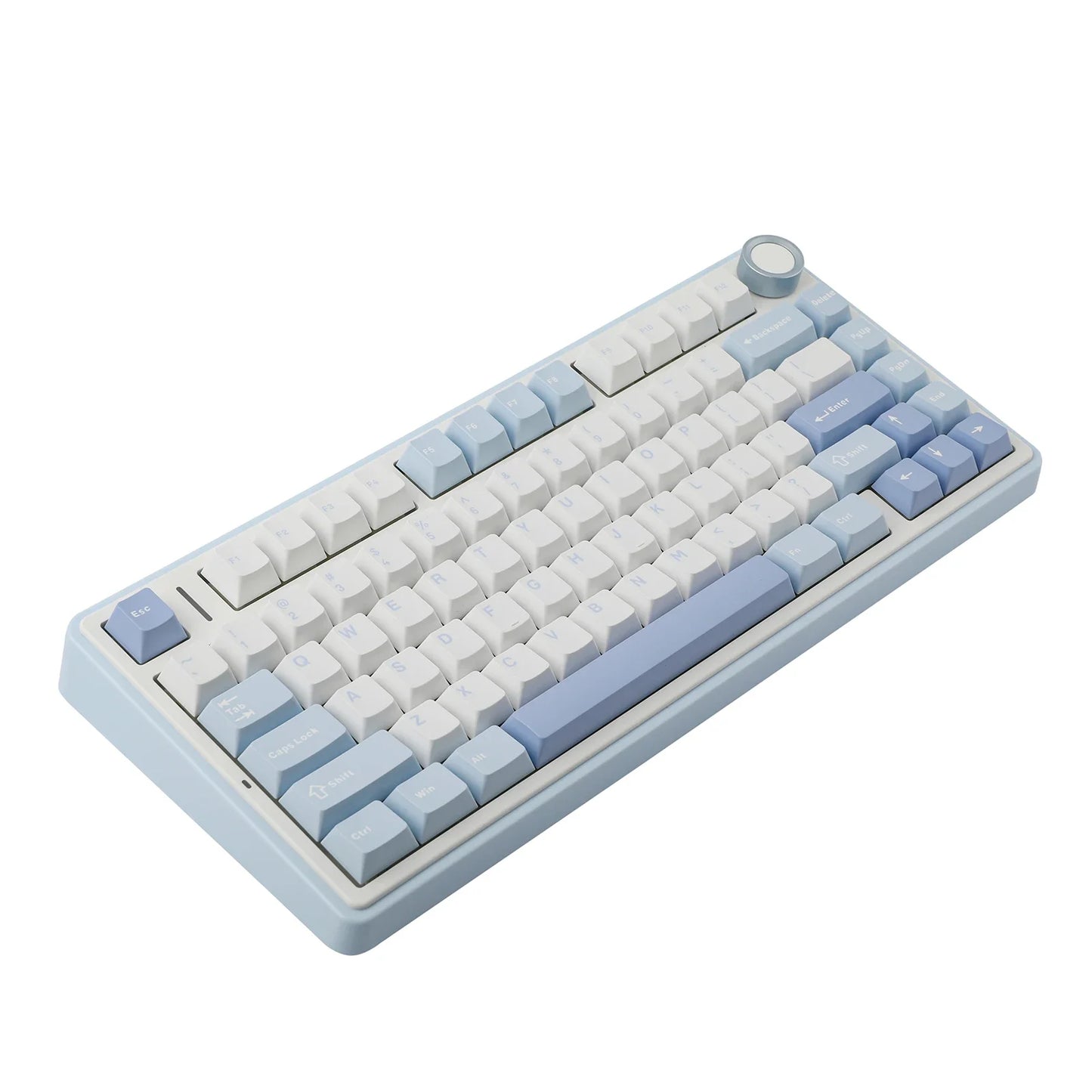 The New Hot-Selling EPOMAKER x AULA F75 75% ANSI Hot-Swappable Washer Bluetooth 5.0/2.4G Wireless/wired Mechanical Keyboard PBT