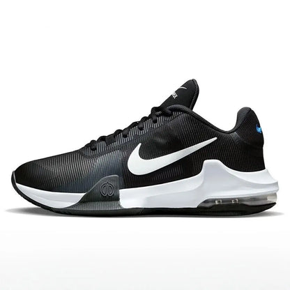 Nike Air Max Impact 4 Low-Top basketballsko – afslappede, alsidige, skridsikre, slidstærke, stødabsorberende DM1124-402