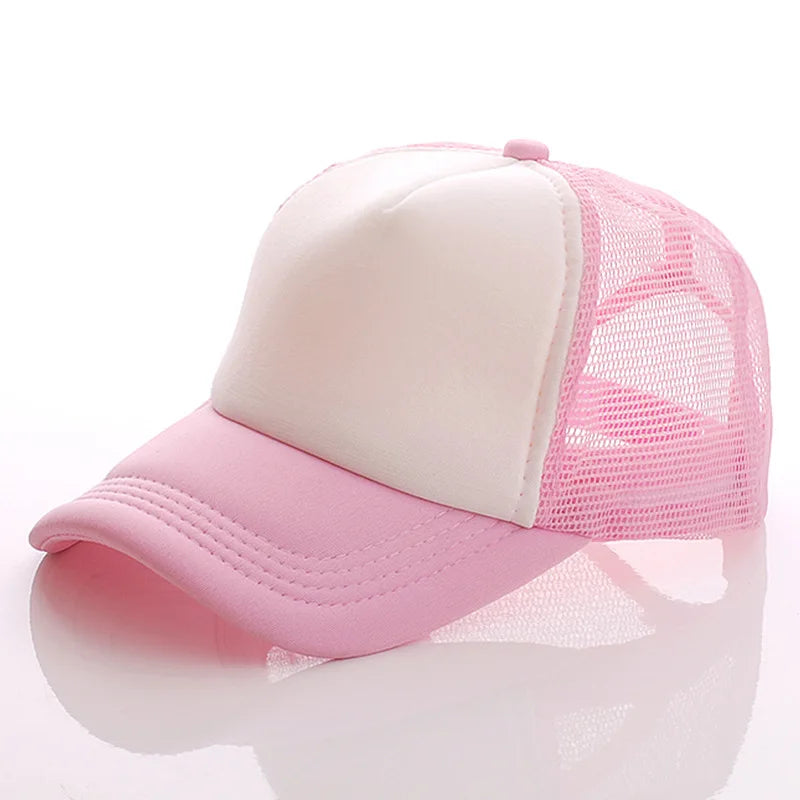 Sublimation Blank Hats Baseball Cap Snapback Hat For Children Adult Adjustable Hats Fashion New Sports Advertising Caps
