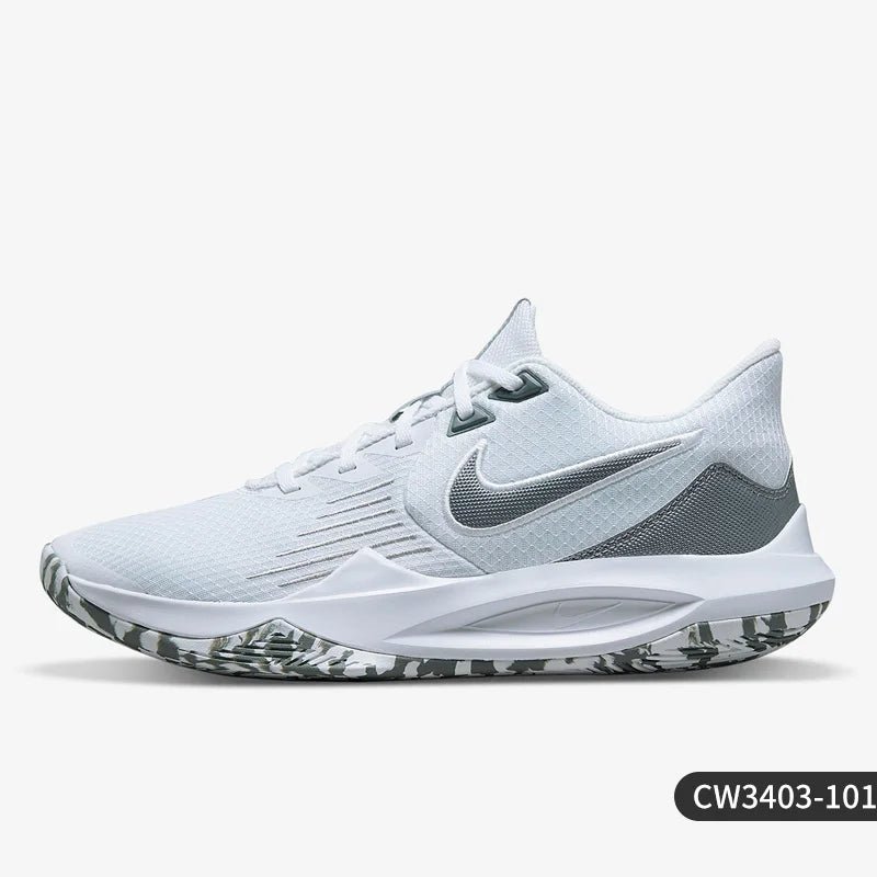 Nike Authentic Precision 5 – męskie, amortyzowane, niskie buty sportowe do koszykówki CW3403-101