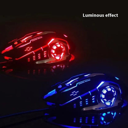 Q13 Bluetooth Wireless Mouse RGB Rechargeable Gaming Mouse, 2.4G Wireless Mouse with Adjustable DPI, 6 Buttons for PC, Laptop & Tablet