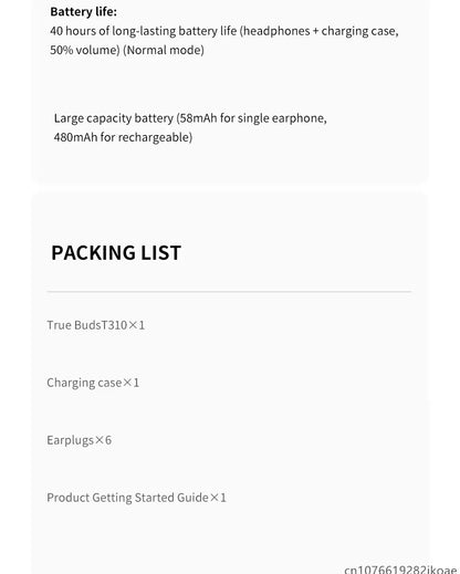realme Buds T310 Earealme Buds T310 Wireless Earbuds Bluetooth 5.4 – 46dB Active Noise Cancelling HiFi Earphones with Deep Bass & Long Battery Liferphones 46dB Active Noise Cancelling HiFi Wireless Headphones Bluetooth 5.4 Game Music Headset Long Standby
