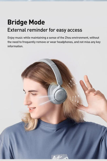 1MORE SonoFlow S Wireless Headphones with 42dB ANC, Hi-Res LDAC Audio, Bluetooth Noise Cancelling Headphones, 90H Playtime