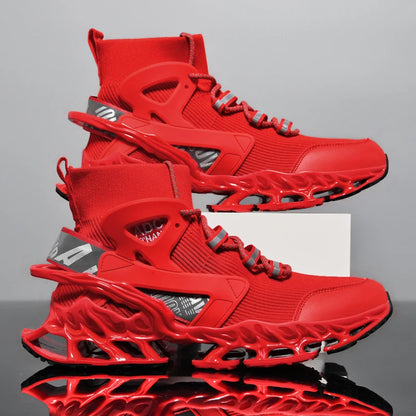 Chaussures de course respirantes pour hommes, baskets pour hommes, mocassins à la mode, chaussures de tennis décontractées, course d'entraînement, luxe