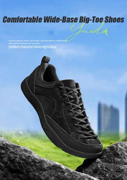 2026 New Men's Wide Width Shoes Minimalist Barefoot Sneakers Hiking Zero Drop Running Shoes Outdoor Wide Toe Non-Slip Sneakers