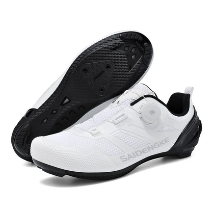 Zapatillas de ciclismo unisex nuevas, profesionales, ligeras, de lujo, originales, de carretera, de goma, para MTB, de competición, de moda, para bicicleta urbana y deportes callejeros