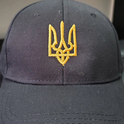 Embroidery Ukraine trident Symbol Spetsnaz Special Forces Men Women Boy Baseball Caps Dad caps Snapback Adjustable Camouflage