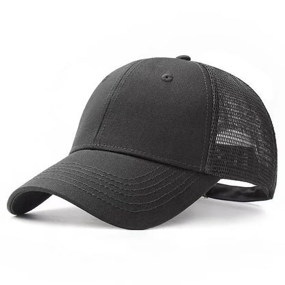 Oversize Trucker-kasket med store masker til mænd med stort hoved – XXL-baseballkasket – åndbar „Dad Hat“ – 58–60 cm, 60–65 cm