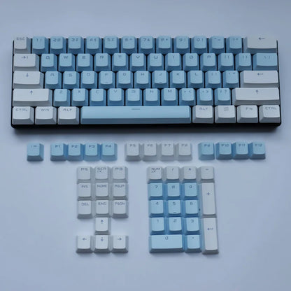 106 Keys Grey Red Keycaps PBT Specials Keycap Backlit Two-Color Key Caps For MX Switch 61/87104 Mechanical Keyboard