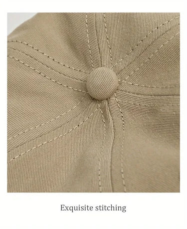 Stylish Bear Embroidered Baseball Cap Sun Protective Breathable Adjustable Ideal Casual Hat Men Women Unisex Baseball Cap