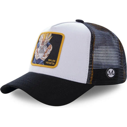 Dragon Ball Son Goku Cap Summer Travel Peaked Cap Men's Embroidery Hip-Hop Mesh Cap Style Sun Visor Baseball Cap Outdoor Sport