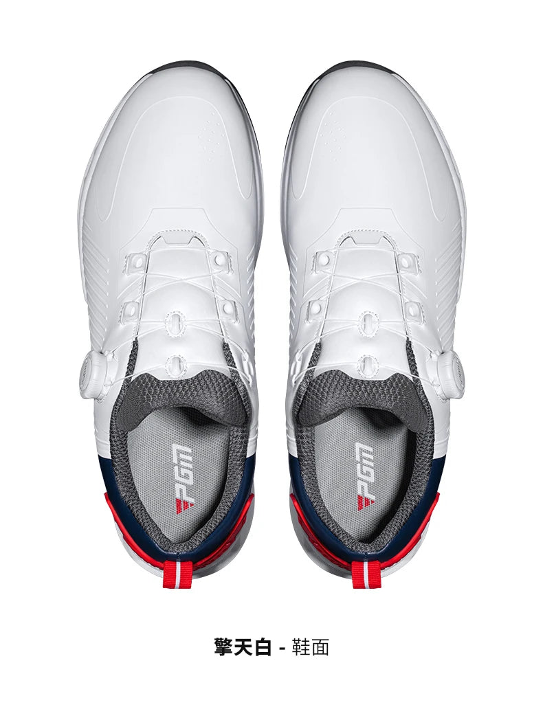 PGM golf shoes men's cushioning rebound sneakers knob men's shoes wear-resistant TPU waterproof shoes