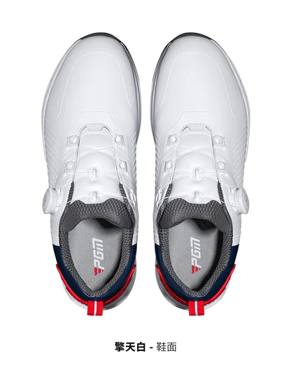 PGM golf shoes men's cushioning rebound sneakers knob men's shoes wear-resistant TPU waterproof shoes