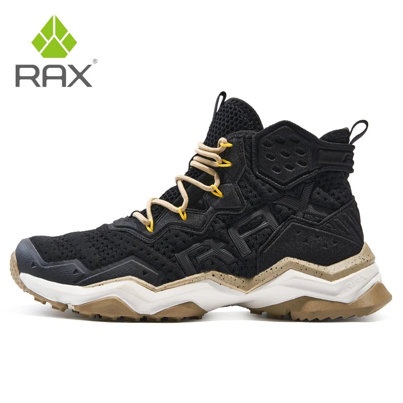 Chaussures de randonnée imperméables pour homme Rax, bottes de randonnée respirantes, baskets de sport pour le trekking en plein air, chaussures tactiques