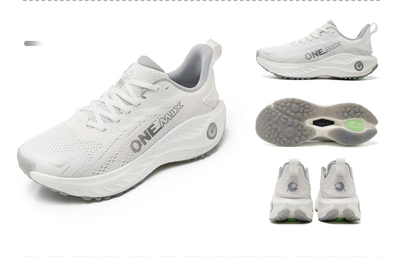 ONEMIX Casual Running Shoes Breathable Summer Jogging Shoes Men Lightweight Women Gym Shoes Outdoor Male Cushion Sports Shoes