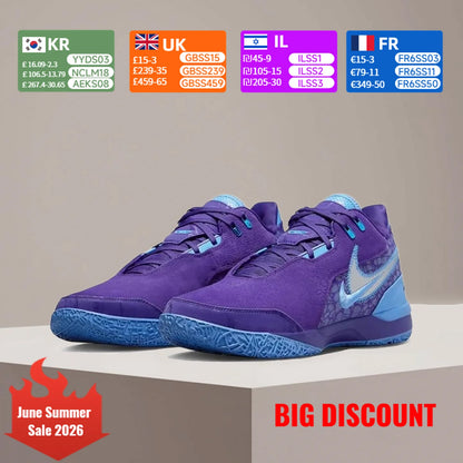 Scarpe da basket Nike Zoom LeBron NXXT LeBron Fashion - Antiscivolo, resistenti, ammortizzate, di lunga durata FJ1566-500