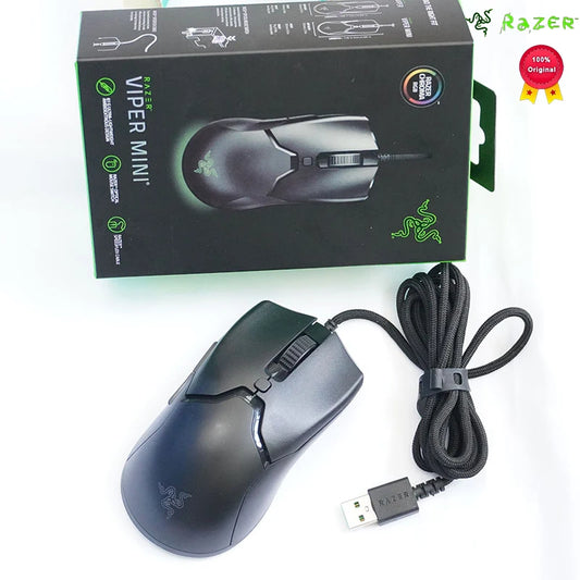Razer Viper Mini Wired Gaming Mouse RGB, Ultra-Light Esports Gaming Mouse with 8500 DPI Optical Sensor, Programmable Buttons for PC & Laptop
