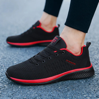 Baskets de course pour homme, chaussures de sport légères pour femme, chaussures décontractées classiques en mesh respirant, mocassins tendance pour homme, baskets