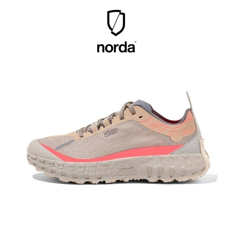 Norda 001 Men's Low cut Off road Running Shoes Breathable Outdoor Hiking Lightweight Wear resistant Sports Shoes