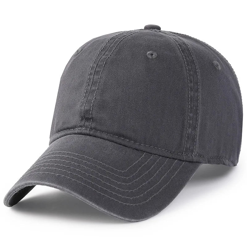 Baseball Caps for Big Head Men Women XXL Oversize High Crown Adjustable Plain Solid Snapback Hats 56-60cm 60-65cm