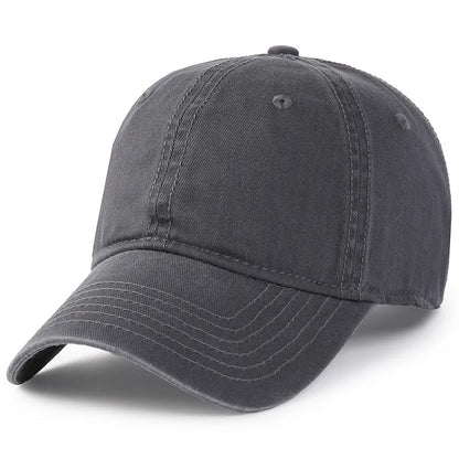 Baseball Caps for Big Head Men Women XXL Oversize High Crown Adjustable Plain Solid Snapback Hats 56-60cm 60-65cm