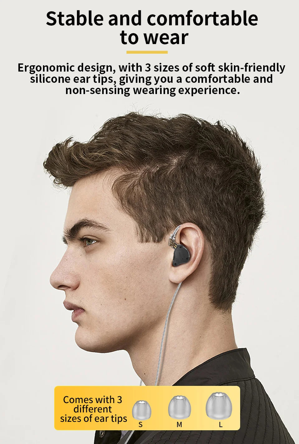KZ ZS10 Pro X Wired HiFi Earphones Hybrid Driver In-Ear Monitor Earbuds with Powerful Bass, Music Headphones for Audiophile Sound