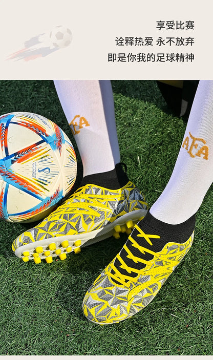 Męskie buty piłkarskie, oddychające, sportowe, treningowe, z kolcami, do futsalu, na sztuczną murawę i trawę, z dostawą bezpośrednią do klienta