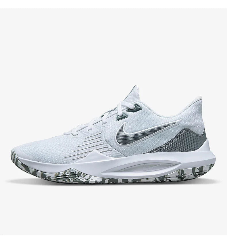 Nike Authentic Precision 5 – męskie, amortyzowane, niskie buty sportowe do koszykówki CW3403-101