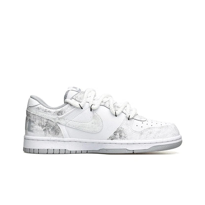 Custom Sneakers Nike Dunk Low "Wao" Special Gift Bag Edition High Street Deconstructed Hand-Painted Oriental Gradient For Men