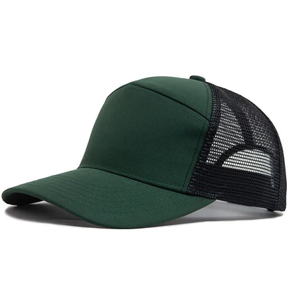 Summer 7 Panel Baseball Cap Fashion Hip Hop Mesh Caps Men Truckers Hat Visor Hardtop Snapback Women Unisex Cool New Brand