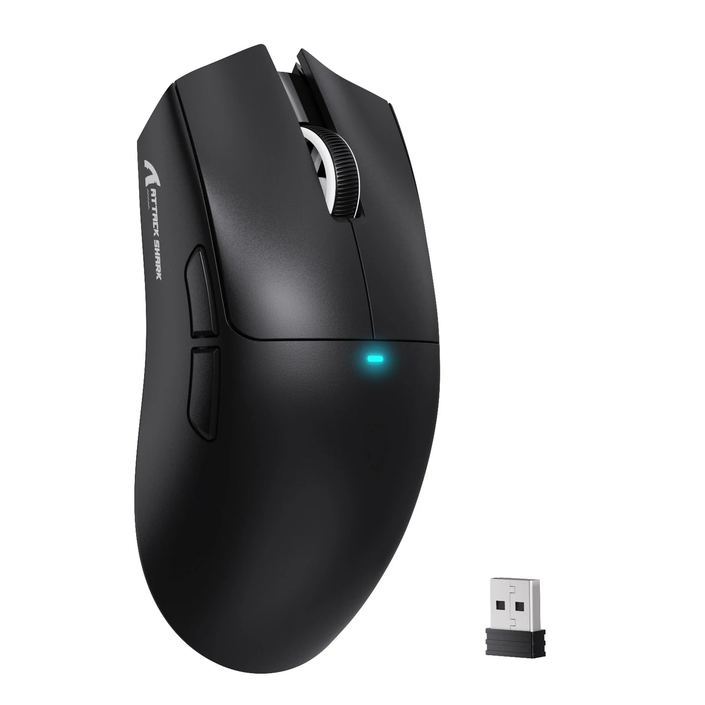 ATTACK SHARK X11SE Wireless Gaming Mouse Tri-Mode, 63g Superlight Gaming Mouse with PAW3311 Sensor, 22000 DPI, Bluetooth & 2.4GHz RGB Gaming Mouse