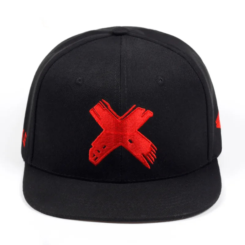 New Adult Snapback Caps Male Hip Hop Baseball Cap 3D Embroidery Flat Peak Caps Men Women Fitted Band Rock Hiphop Hat Female Bone