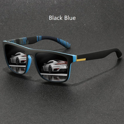 Classic Vintage Fashion Square Sunglasses Fashion Luxury Brand Men Women Fishing Driving Eyewear Designer Sun Glasses